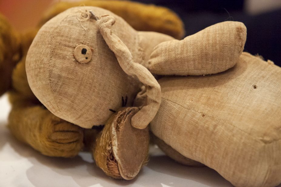 Holocaust survivor Eva VonAncken donated two stuffed animals saved from her childhood.
