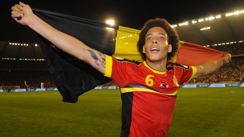 Midfielder Axel Witsel and his Belgian teammates moved a step closer to qualifying for next year's World Cup in Brazil. 