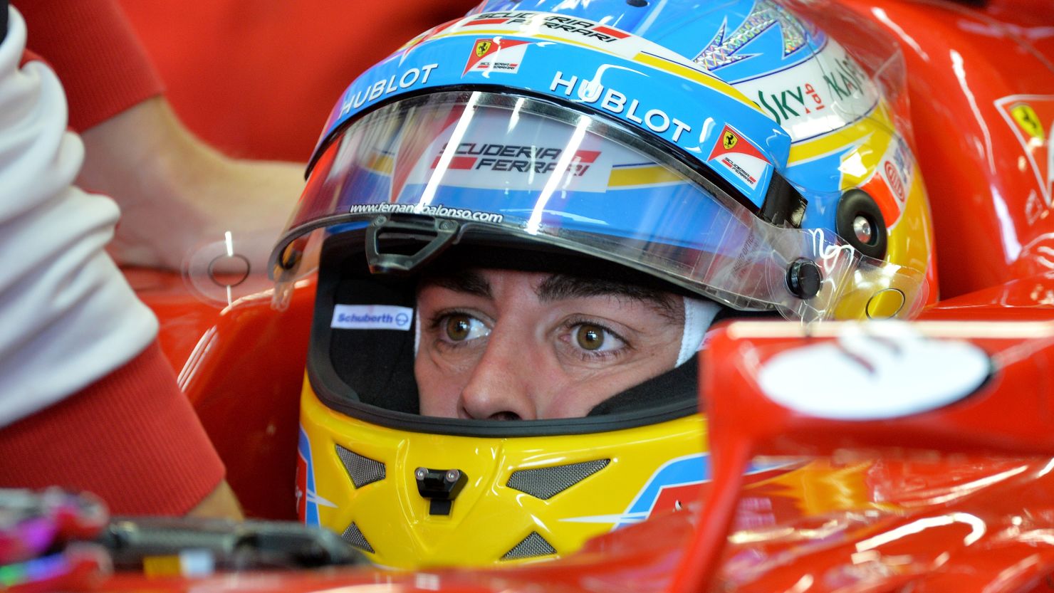 Fernando Alonso was the fastest in Friday's second practice session in Montreal ahead of Lewis Hamilton. 