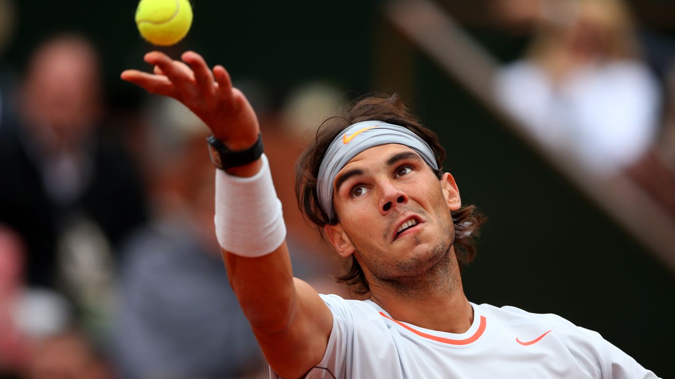 Nadal serves to Ferrer.