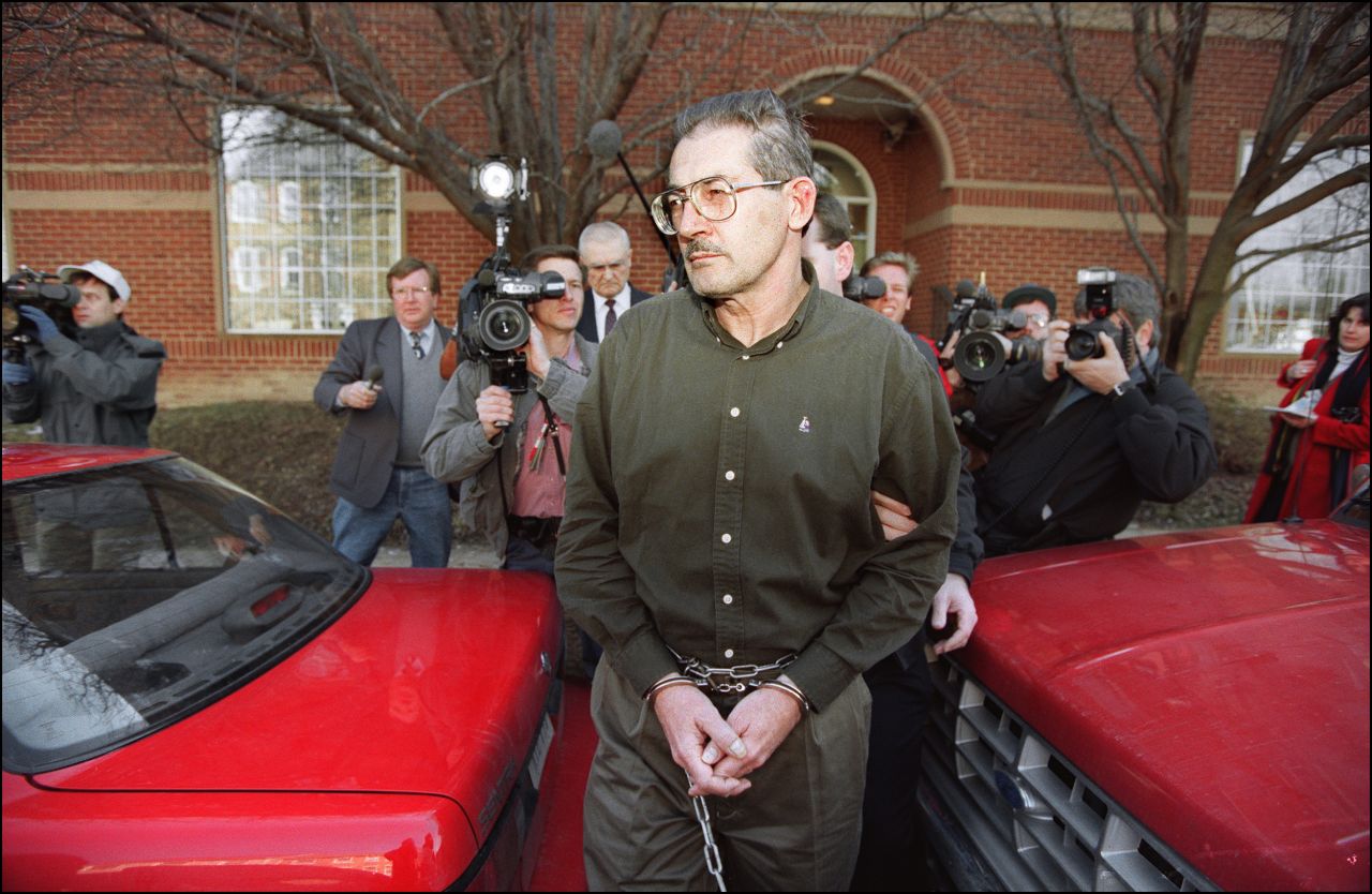 Aldrich Ames, a 31-year CIA employee, pleaded guilty to espionage charges in 1994 and was sentenced to life in prison. Ames was a CIA case worker who specialized in Soviet intelligence services and had been passing classified information to the KGB since 1985. U.S. intelligence officials believe that information passed along by Ames led to the arrest and execution of Russian officials they had recruited to spy for them.