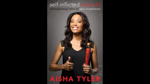 <strong>(July 9) </strong>Aisha Tyler has been a comedian, an actress, and a TV personality, and now the 42-year-old is moving back into author territory. In a collection of essays called "Self-Inflicted Wounds," which is named after her popular podcast segment, Tyler recounts the "epic humiliations" she's lived through and learned from. 