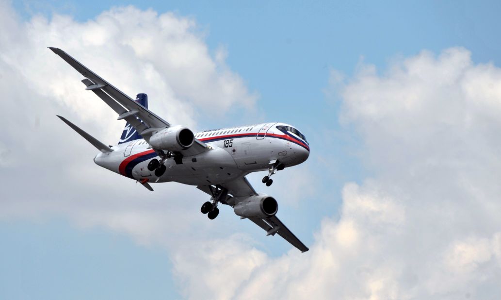 Manufactured in partnership with Alenia of Italy and several other foreign aerospace firms, the Superjet is a clean-sheet design that took its maiden flight in 2008. 