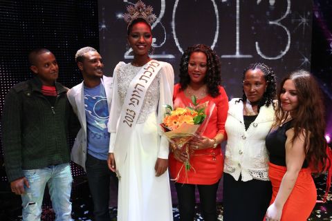 In February 2013 Ethiopian-born Yiytish Aynaw became the first woman of African descent to be named Miss Israel.