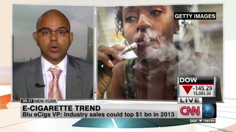 E cigarette trend growing