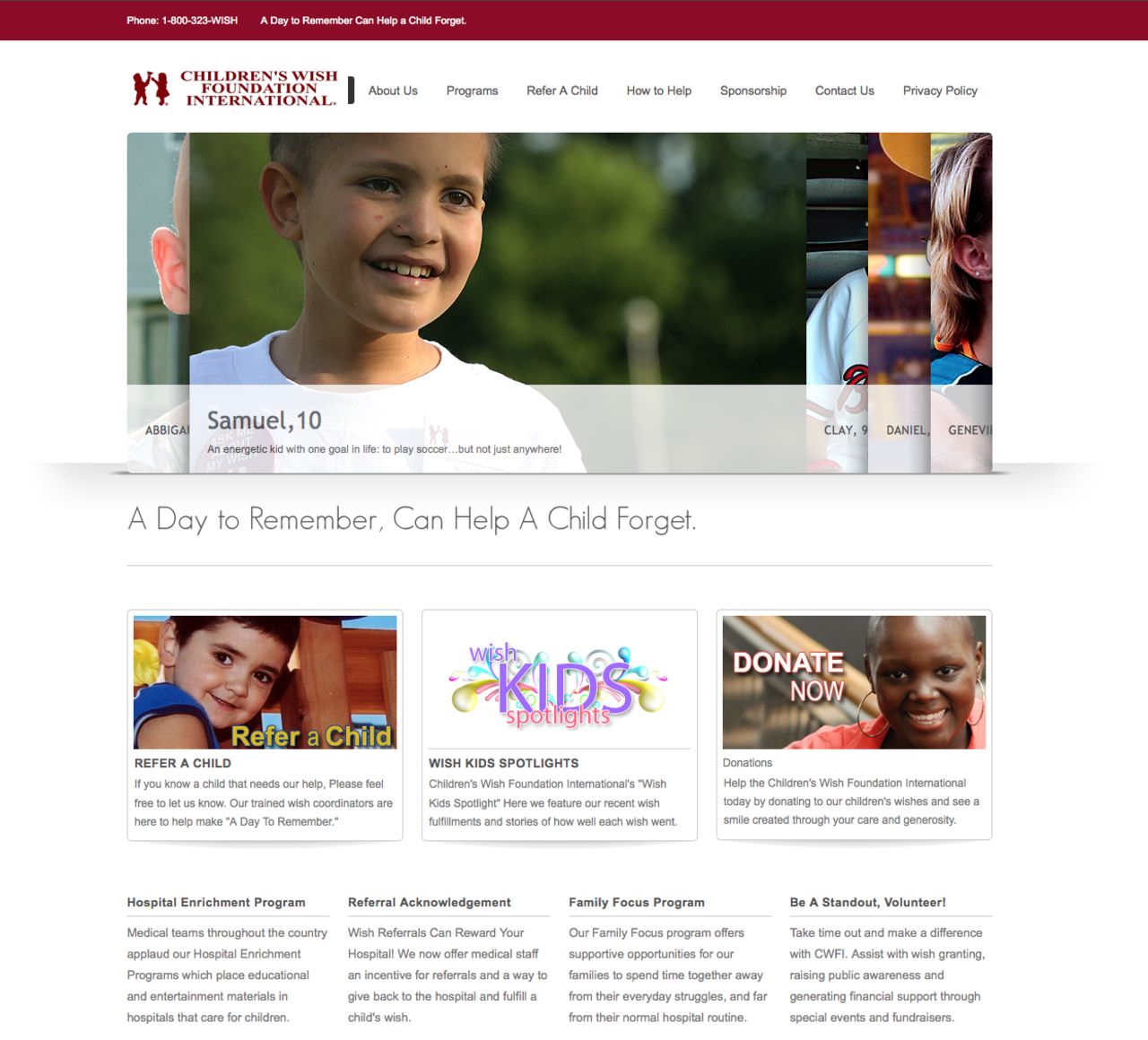 <a href="http://www.tampabay.com/americas-worst-charities/charities/childrens-wish-foundation-international-inc" target="_blank" target="_blank"><strong>No. 3: Children's Wish Foundation International</strong></a>: This group reported spending about $600,000 granting wishes to terminally ill children in 2010 and gave them donated goods valued at $3 million. It paid professional fund-raisers nearly $6 million for their services that year. Its founder said telemarketing has helped the charity find children in need of its help.