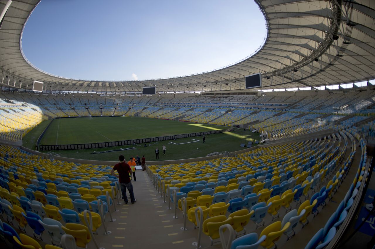 The Maracana Stadium in Rio de Janeiro was the venue for the 1950 final, with 200,000 spectators packed into the purpose-built arena. The stadium has been redeveloped and a crowd of 78,000 people will watch the final of 2014 World Cup at the iconic ground.