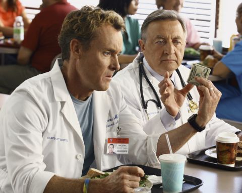 Sometimes it seems like doctors were actually put on earth to torture us -- just like bosses. Besides caring much more about profits than patients, Kelso (right) has the emotional intelligence of cardboard, or about average for a Fortune 500 CEO. Favorite quote: "It's not my job to care"