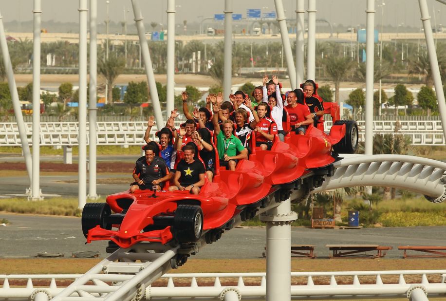 Not content to reside in Dubai's adventurous shadow, in 2010 Abu Dhabi opened  Ferrari World, the first Ferrari theme park and the largest indoor park in the world. Features include a children's speed-racing school and Formula Rossa, the fastest roller coaster in... (you guessed it) the world.