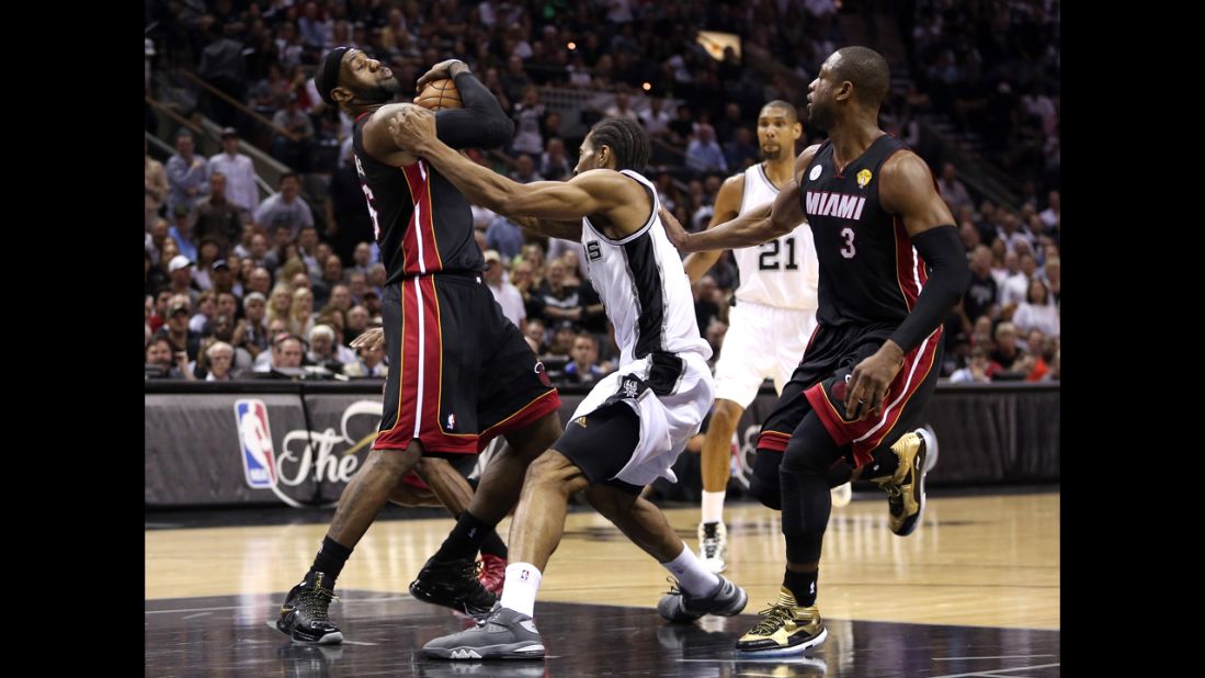 NBA Finals, Game 4: Dwyane Wade, Heat's Big 3 makes its case