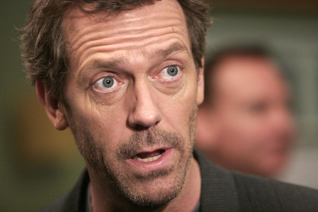 Hugh Laurie played the prickly Dr. Gregory House.