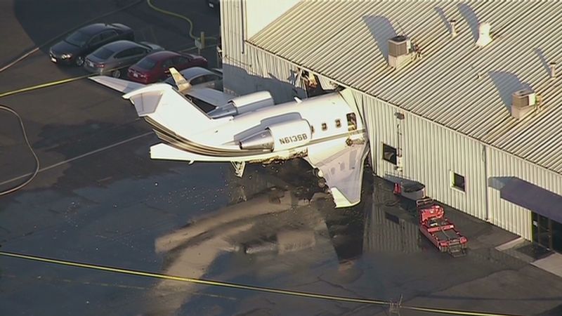 Plane crashes into a building in Chino, California | CNN