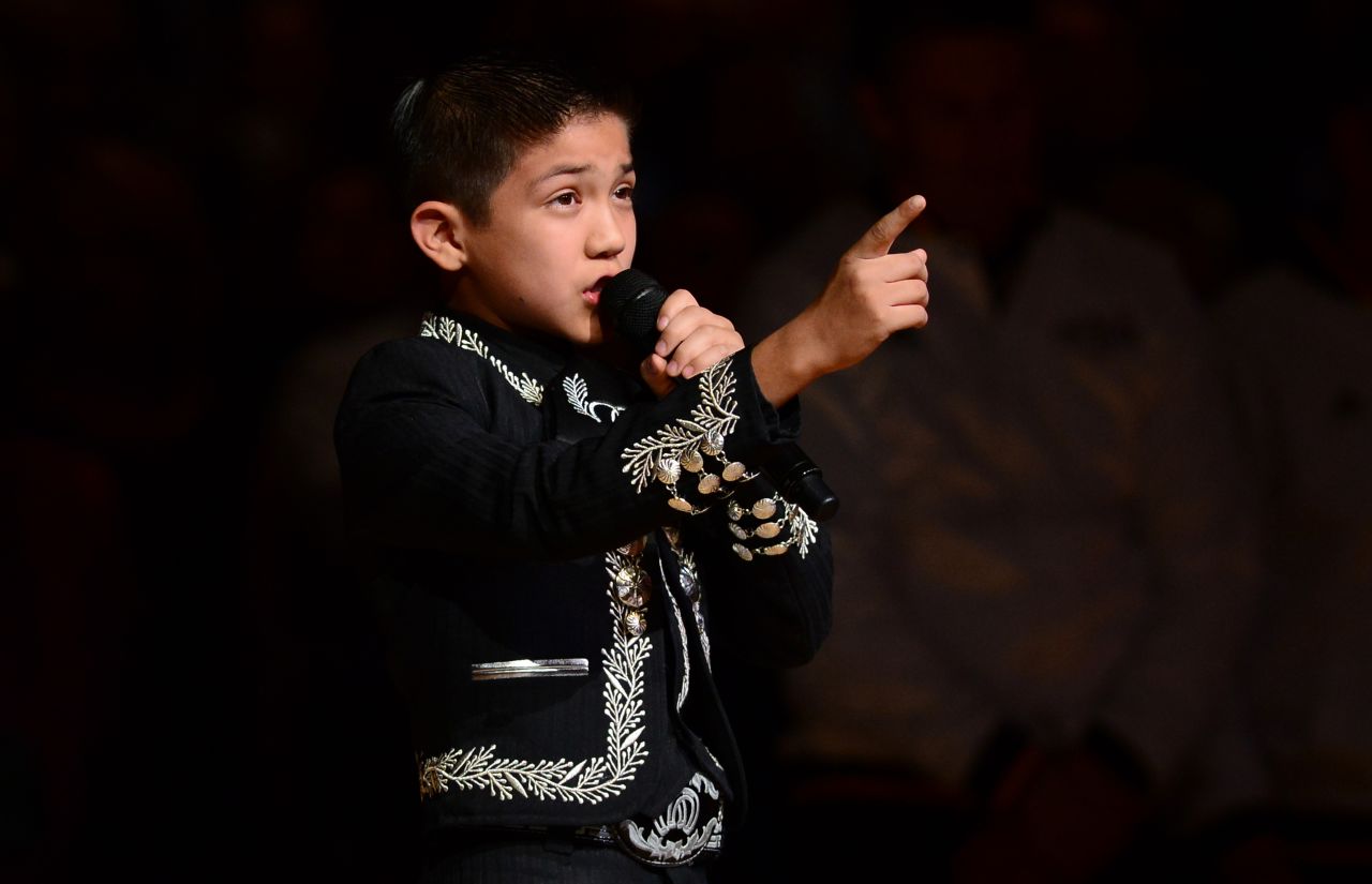 <strong>June 2013:</strong> 11-year-old Sebastien de la Cruz became a household name after the <a href="http://www.cnn.com/2013/06/12/us/mexican-american-boy-sings-anthem">Mexican-American child sang the national anthem</a> in a mariachi outfit before the start of an NBA Finals game. There was a quick backlash, but "El Charro de oro," as he's known, was <a href="http://www.cnn.com/2013/06/14/us/mexican-american-boy-encore/index.html">invited back for an encore performance</a>.<br /><br />"For those that said something bad about me, I understand it's your opinion," Sebastien said. "I'm a proud American and live in a free country. It's not hurting me. It's just your opinion."
