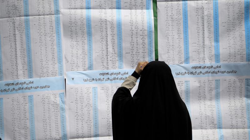 Results From Iranian Presidential Election Start To Trickle In | CNN