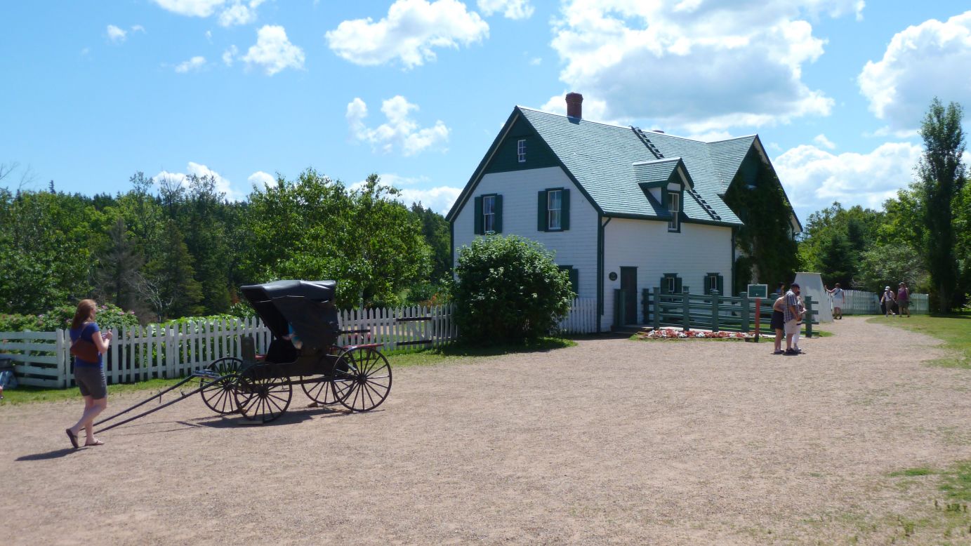 "Anne of Green Gables" fans can visit the farm that inspired L.M. Montgomery's classic tale on Canada's Prince Edward Island.