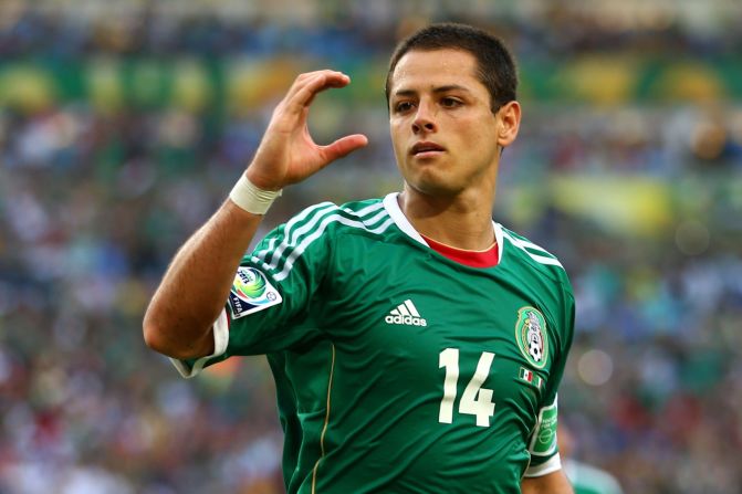 Mexico striker Javier Hernandez had leveled the score in the 37th minute from the penalty spot.