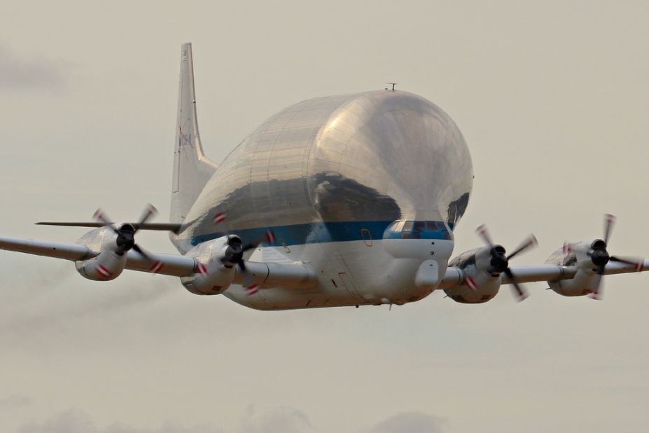 NASA's Super Guppy hauls giant cargo ranging from smaller airplanes to components destined for the International Space Station. Click through the gallery for more images of big planes. 