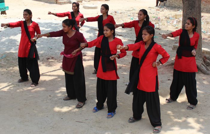 The Red Brigade is a group of young girls from one of India's poorest states who patrol the streets of their neighborhood ensuring women and girls are safe.