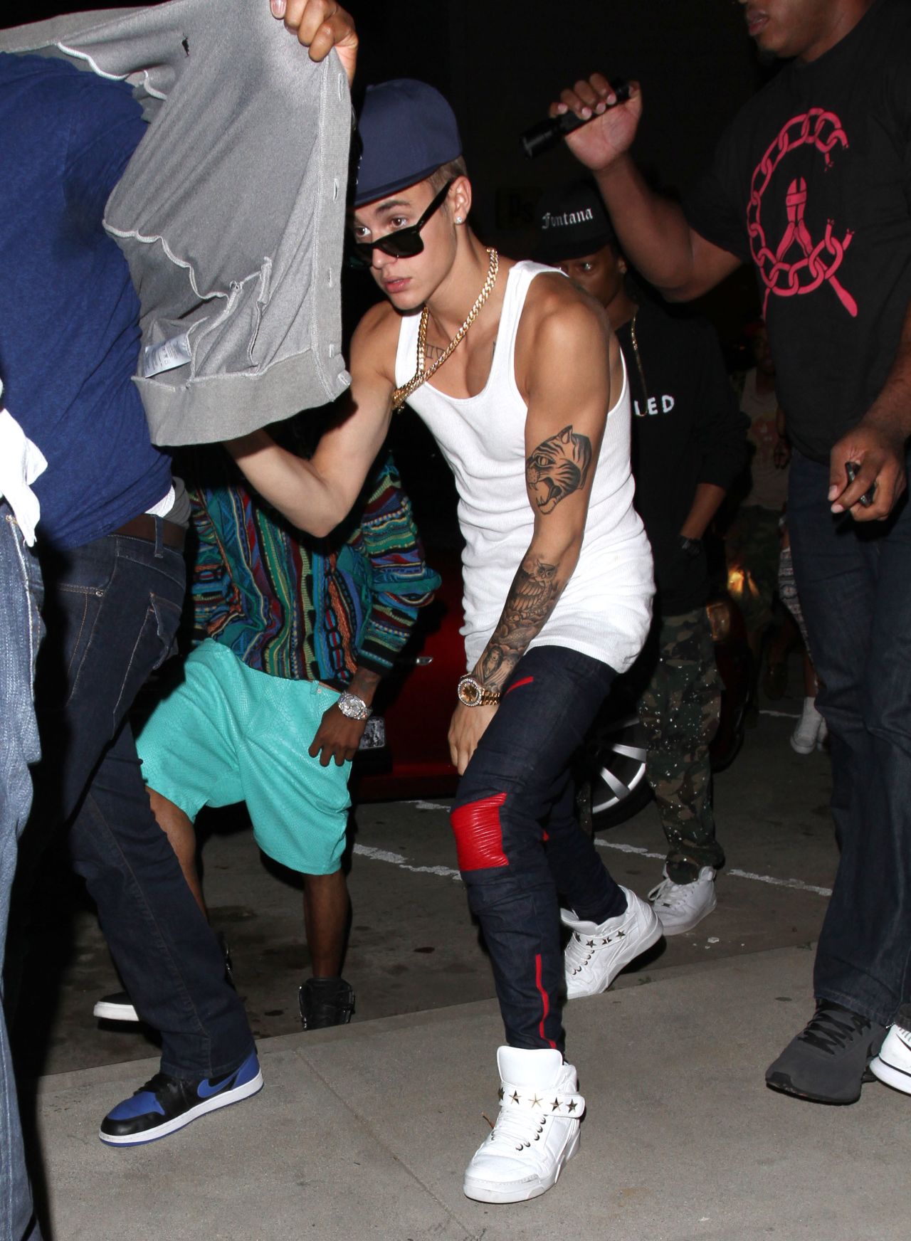 Justin Bieber's summer was a repeat of the bad birthday month he had in March. Between Memorial Day and Labor Day, <a href="http://www.cnn.com/2013/05/29/showbiz/justin-bieber-speeding/index.html?iref=allsearch" target="_blank">his neighbors griped about his speeding</a>, <a href="http://www.cnn.com/2013/06/18/showbiz/celebrity-news-gossip/justin-bieber-accident/index.html?iref=allsearch" target="_blank">he got into an accident involving a pedestrian</a>, and <a href="http://www.tmz.com/2013/07/10/justin-bieber-restaurant-mop-bucket-piss-pee-urinate-video-bill-clinton/" target="_blank" target="_blank">was caught on camera taking a whizz</a> in a janitorial bucket before instructing a photo of President Bill Clinton to "f*** off."