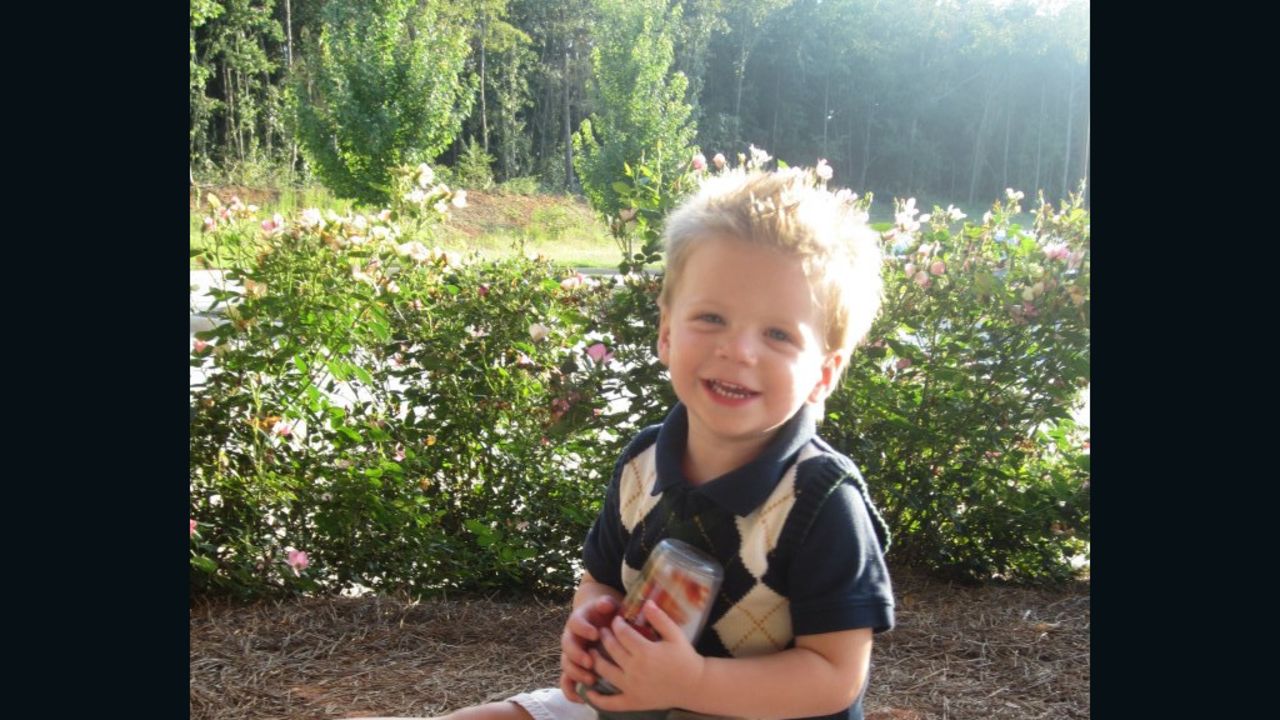 Halstead uses her Facebook page to share photos of Tripp before and after the accident.