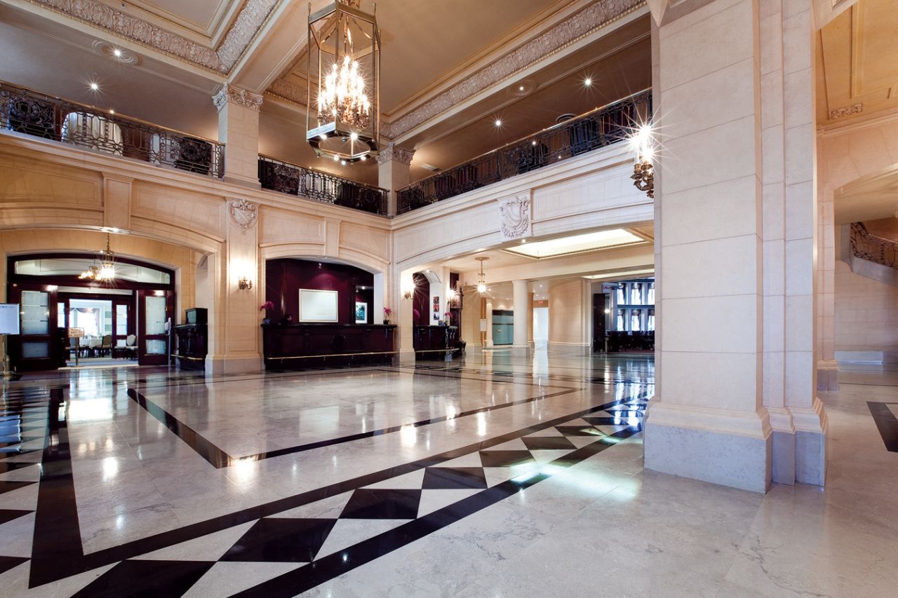 The Fort Garry Hotel in Winnipeg, Manitoba, reaches its centennial in December.