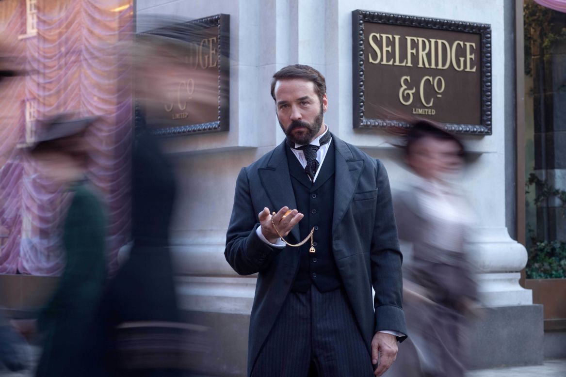 Jeremy Piven brings the titular retail tycoon to life in ITV's "<a href="http://www.pbs.org/wgbh/masterpiece/programs/series/mr-selfridge/" target="_blank" target="_blank">Mr. Selfridge</a>" series, set in 1900s London. At the center of the show is the man and his department store, Selfridges. Overlapping ambition, flamboyance and affairs ensue. Season 3 bows on PBS March 20.