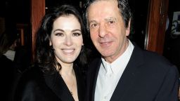 LONDON, ENGLAND - JANUARY 19: (EMBARGOED FOR PUBLICATION IN UK TABLOID NEWSPAPERS UNTIL 48 HOURS AFTER CREATE DATE AND TIME. MANDATORY CREDIT PHOTO BY DAVE M. BENETT/GETTY IMAGES REQUIRED) Nigella Lawson (L) and Charles Saatchi attend a dinner hosted by Joseph Group CEO Sara Ferrero and Vogue UK editor-at-large Fiona Golfar at Joe's Restaurant on January 19, 2012 in London, England. (Photo by Dave M. Benett/Getty Images)