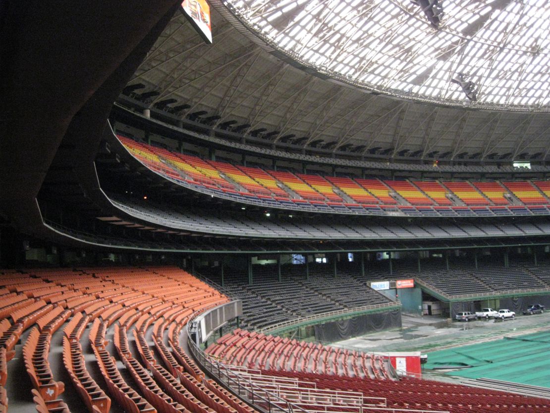 The size of the 18-story Houston Astrodome is both "a challenge and an opportunity," says the National Trust's Stephanie Meeks.