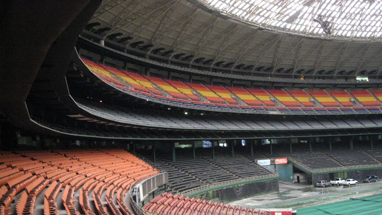 The size of the 18-story Houston Astrodome is both