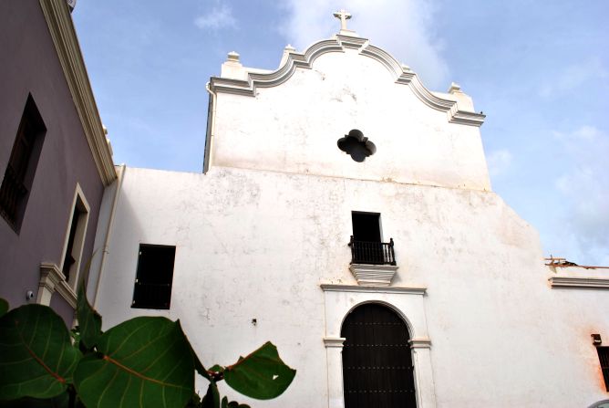 Iglesia de San Jose (San Jose Church) in Old San Juan, Puerto Rico, was built in 1532 and is one of the last remaining Spanish Gothic structures in the Western Hemisphere. It has been closed for 13 years and is deteriorating. 