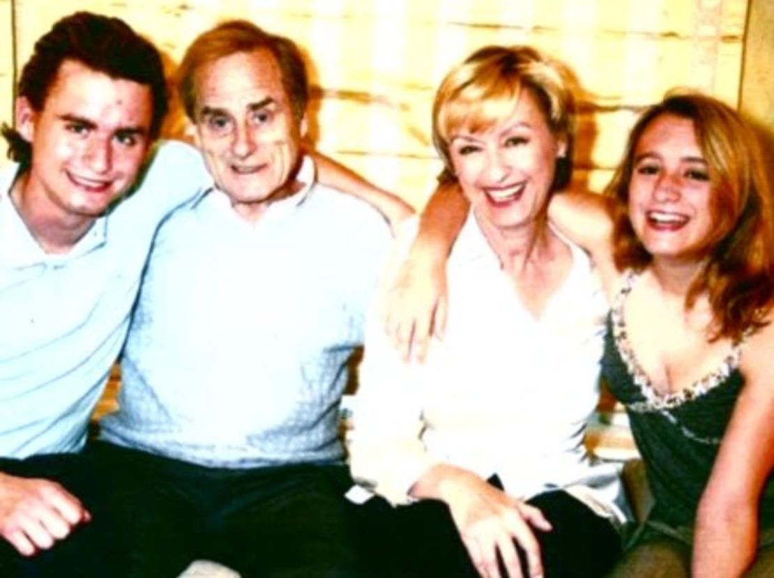 Tina Brown enjoying family time with her husband, former Sunday Times editor Sir Harold Evans, son George and daughter Izzy - (Courtesy Tina Brown)