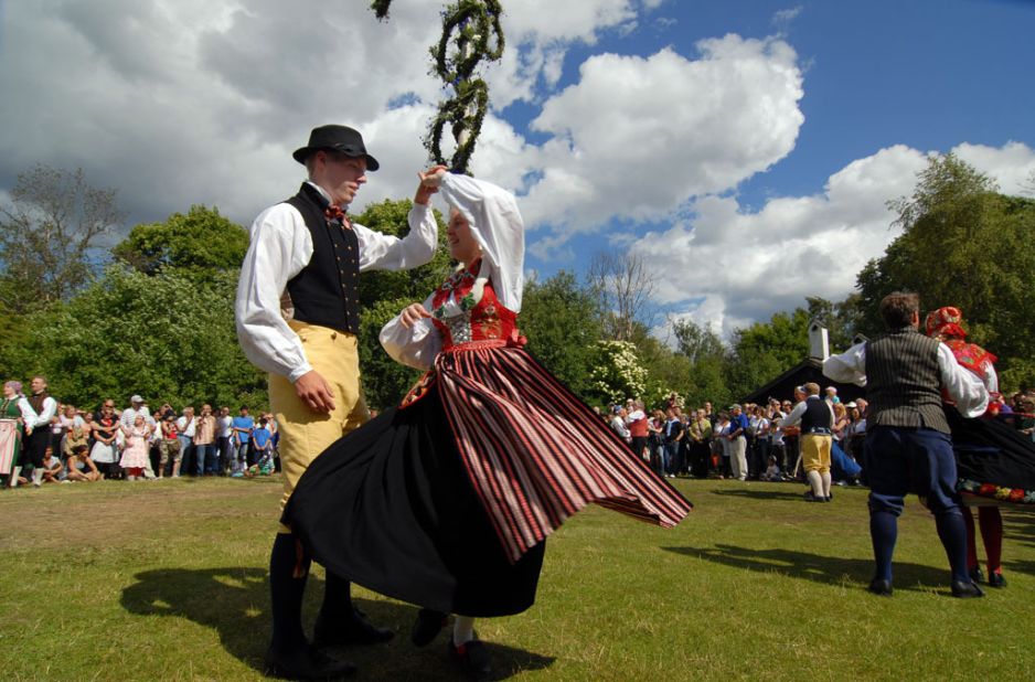 64-year-old <a href="http://ireport.cnn.com/people/mastok" target="_blank">Janto Marzuki</a> captured these images of a typical Stockholm midsummer celebration in 2008, in the historic open air museum and zoo 'Skansen', where you can relive the days before the industrialization and see people dressed up in Swedish traditional dresses. 