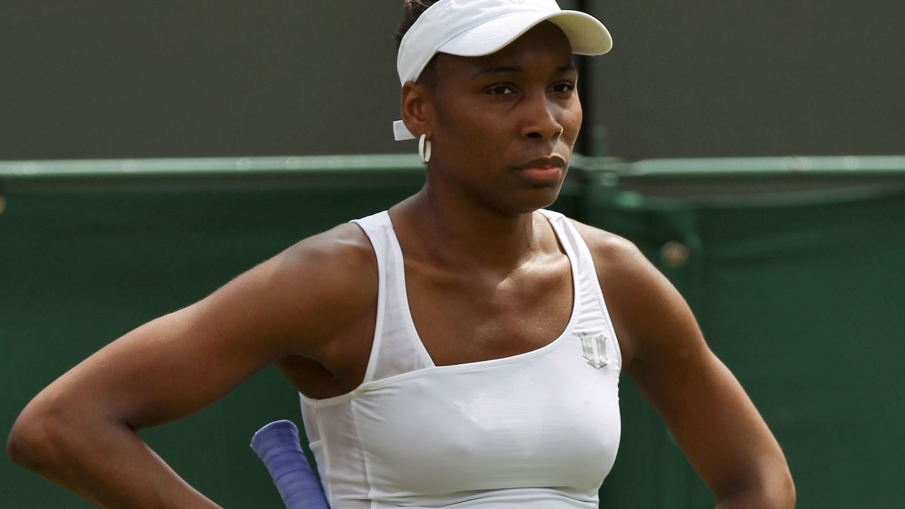 Venus Williams lost in the first round at Wimbledon last year but won the doubles title with sister Serena
