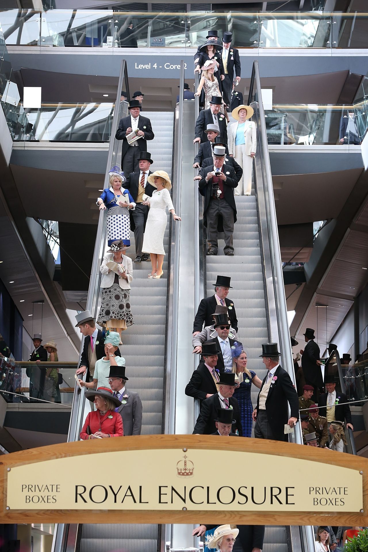 The plush marquees feature escalators, chandeliers and fine dining. Expect to mingle with royalty, lords and real fair ladies. "It's just incredibly beautiful," said Nick Smith, head of communications. "Imagine the smartest restaurants you've ever seen."