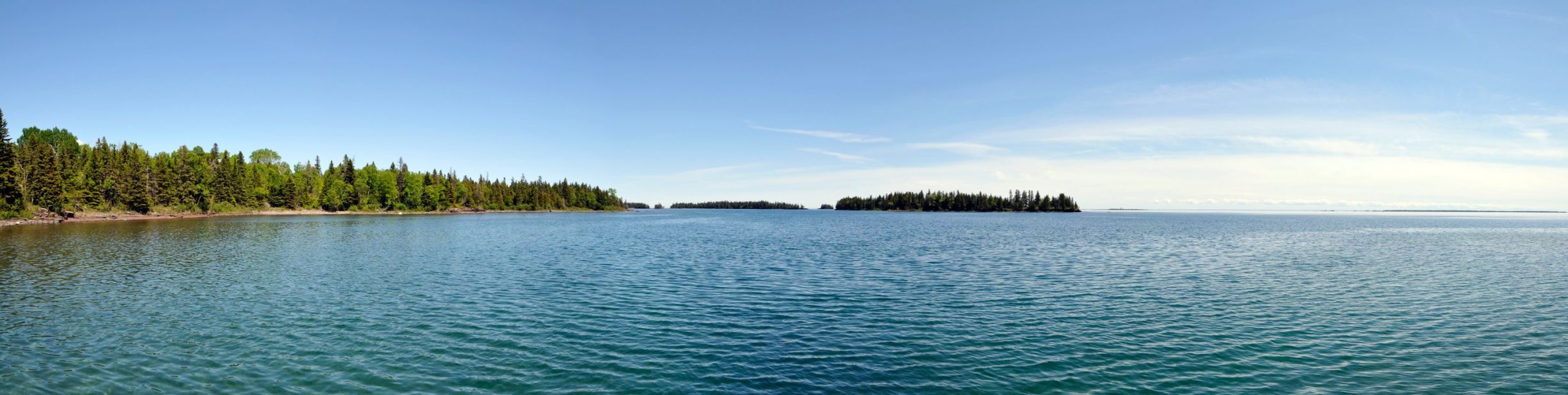 Some visitors stay for days or even weeks at a time, giving them the chance to explore sights such as Malone Bay. There's only one nine-mile trail that takes visitors there and back, but it's worth the journey for the gorgeous views of Siskiwit Lake, Isle Royale's largest lake, park ranger Lucas Westcott said. 