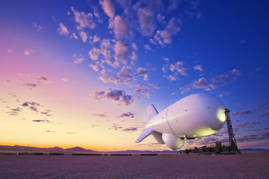 Other airships in development include Raytheon's JLENS aerostat, designed to carry out surveillance missions, hovering high in the air 24 hours a day, seven days a week for 30 days at a time.