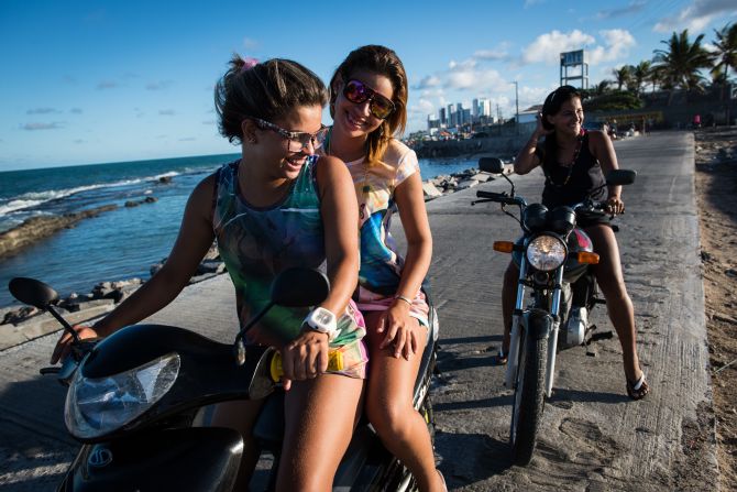 It's a vivacious culture that can also jack up the decibel count. Brazilians like to express themselves and don't have many restraints on how they do it. 