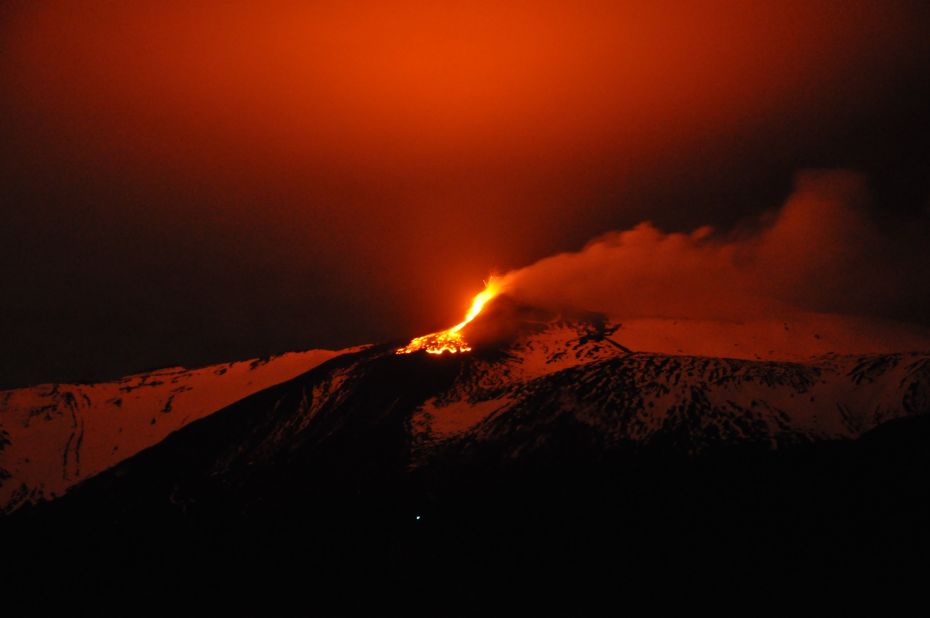 Instead of heading to Rome or Venice, journey south to the country where the true spirit of fourth-place Italy lives. Visitors are sure to get a warm welcome in Sicily and the city of Naples. The ruins of a catastrophic volcanic eruption in Pompeii are harrowing to see, while climbing Mount Etna (shown here) in Sicily, one of the world's most active volcanoes, is a thrilling adventure. And any worthwhile trip to Italy should be filled with food, such as Naples' bubbling wood-fired pizza.