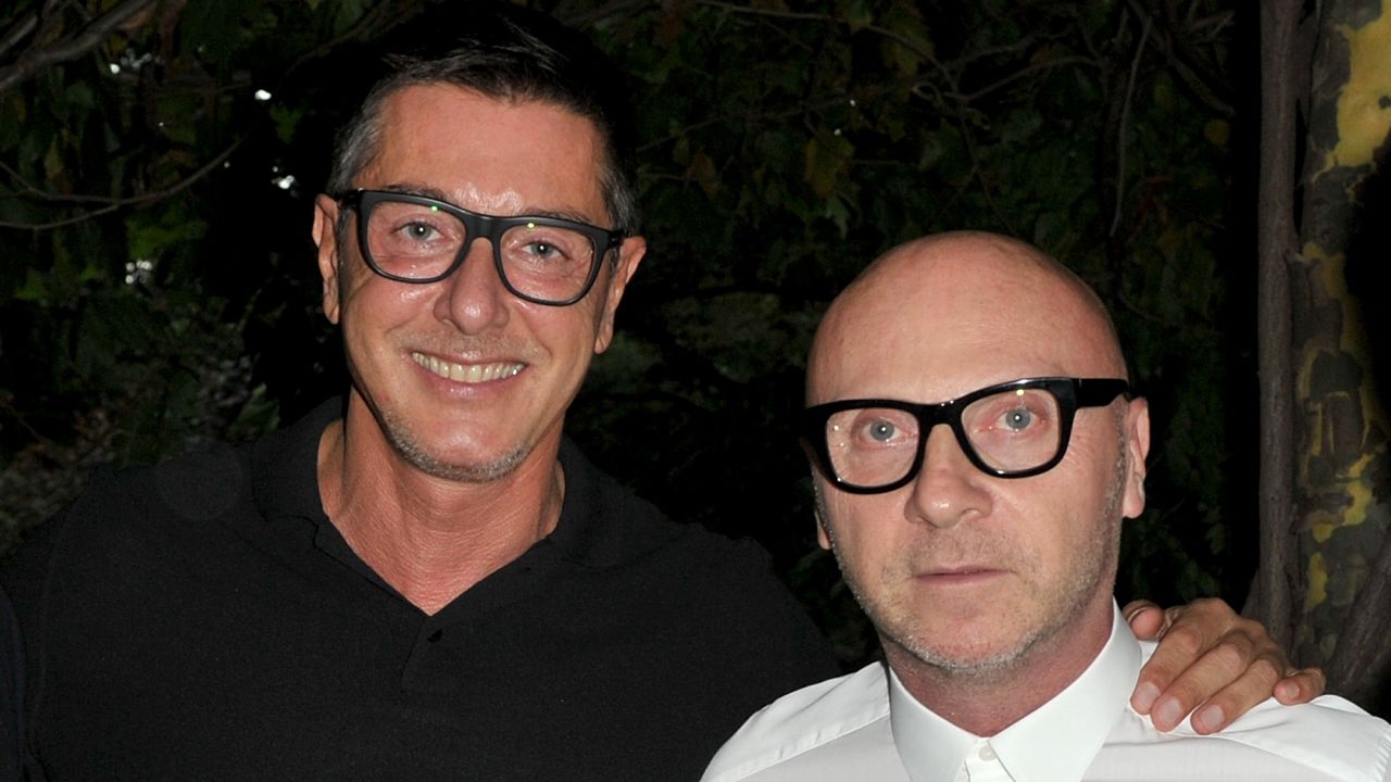 Stefano Gabbana, left, and Domenico Dolce are co-founders of one of the fashion world's most well-known and desired brands.