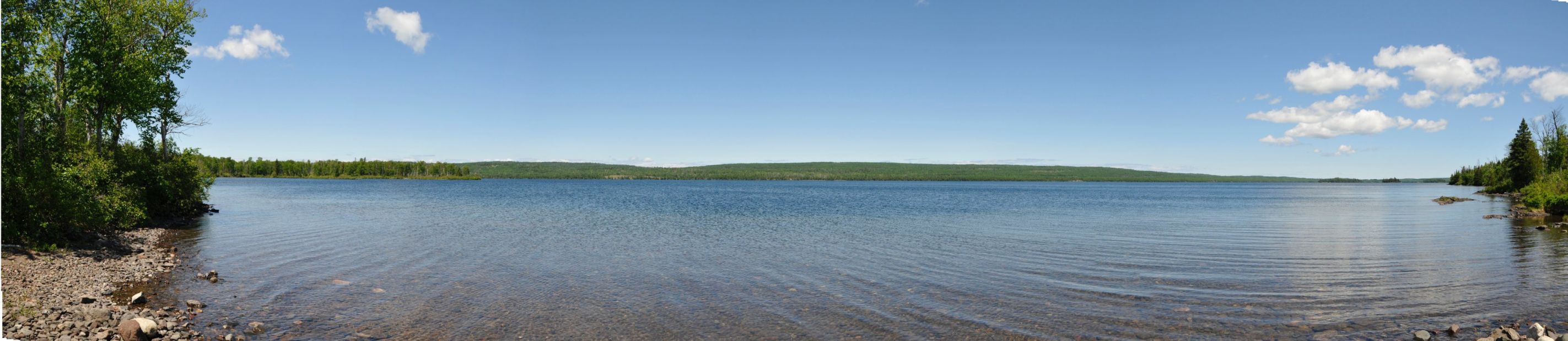 Isle Royale has hundreds of inland lakes, ponds and bogs, but Siskiwit Lake is the largest body of water on the island.