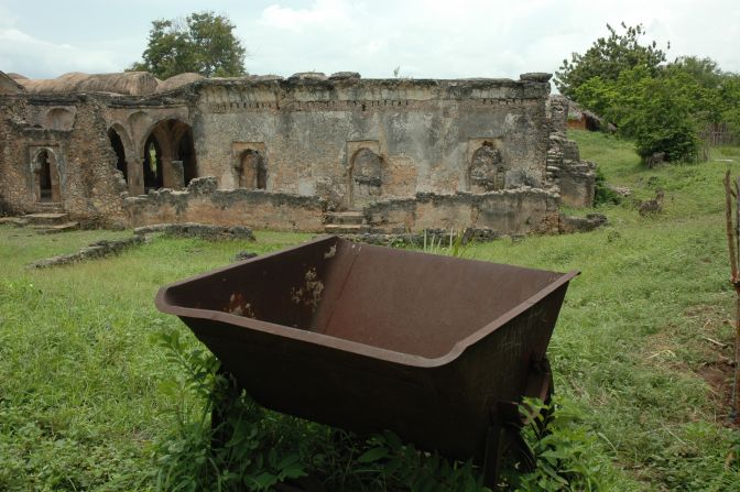 Today, the city is covered by the standing remains that survived of the ancient city, including several mosques, a Portuguese fort and the famed Husuni Kubwa palace.