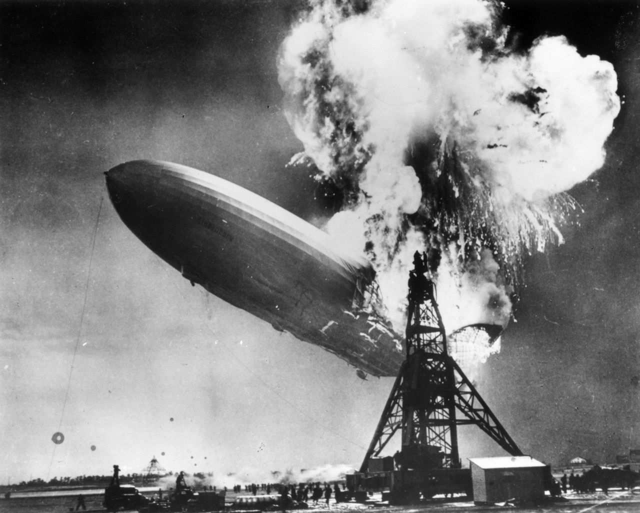 But the Hindenburg disaster at Lakehurst, New Jersey, in 1937, put paid to the era of passenger-carrying airships.