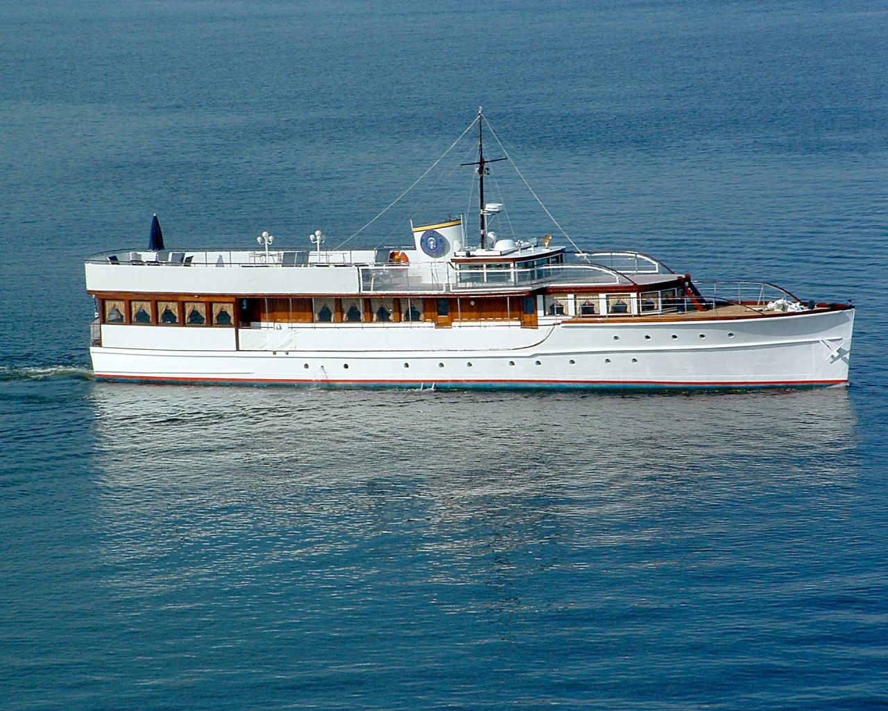 If only the Honey Fitz could talk, the stories this presidential yacht could tell. Built over 80 years ago, the pretty wooden boat has served five U.S. presidents and after a recent makeover is now available for hire by the public.