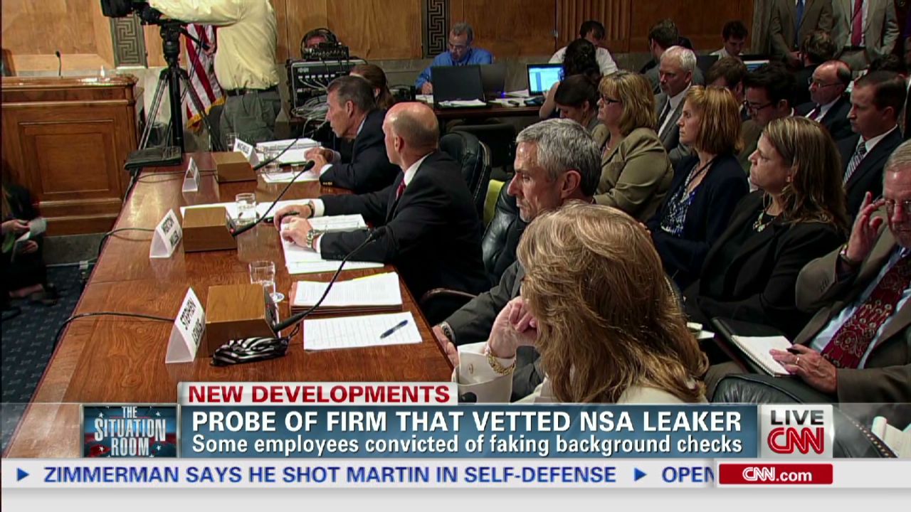 Congress alarmed by NSA vetting firm