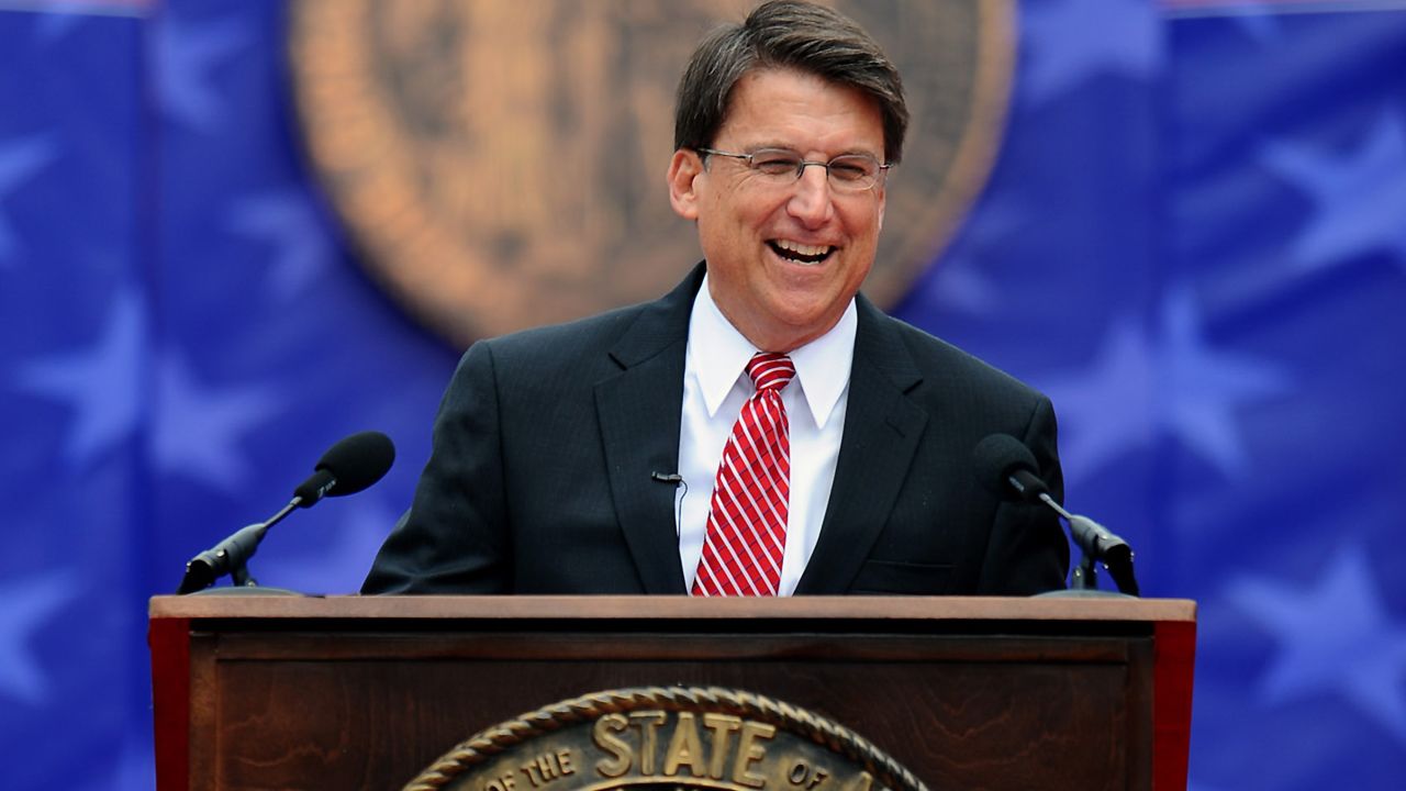 North Carolina Gov. Pat McCrory.