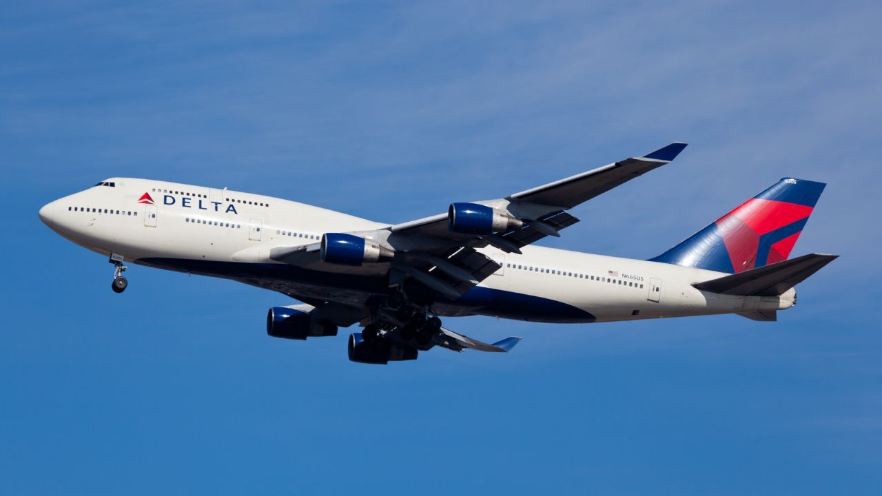 A Delta Boeing 747 similar to this one and a Shuttle America Embraer E170 passed alarmingly close on June 13, the FAA said. Both planes landed safely.