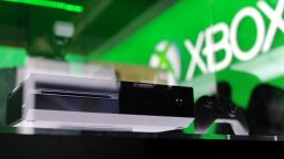 The Xbox One console is displayed on the final day of the E3 Electronic Entertainment Expo, in Los Angeles, June 13, 2013.