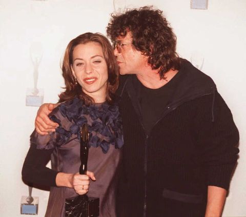 Frank Zappa's brood all have funky names, such as Dweezil, Ahmet Emuukha Rodan and Diva Thin Muffin Pigeen. But for us, Moon Unit, seen here with Lou Reed in 1995, will always take the cake.