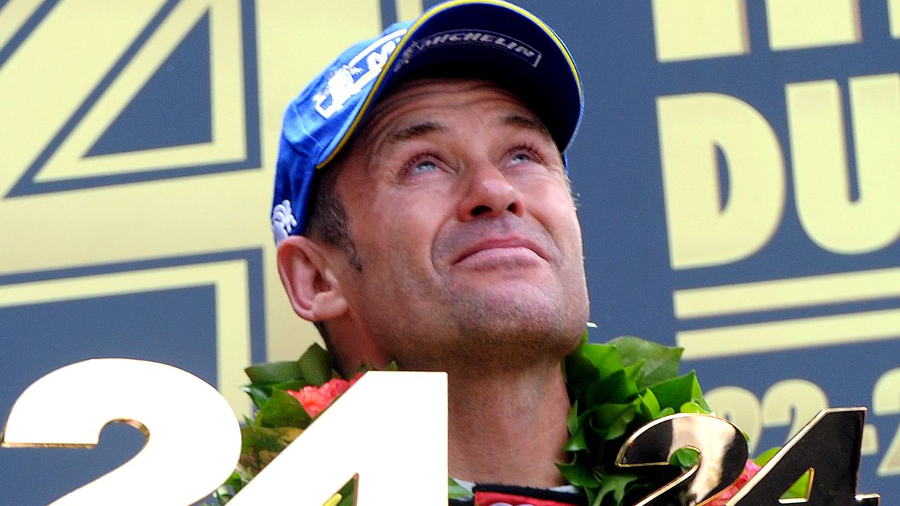 Tom Kristensen dedicated his victory to fellow Dane Allan Simonsen after winning Le  Mans for Audi.