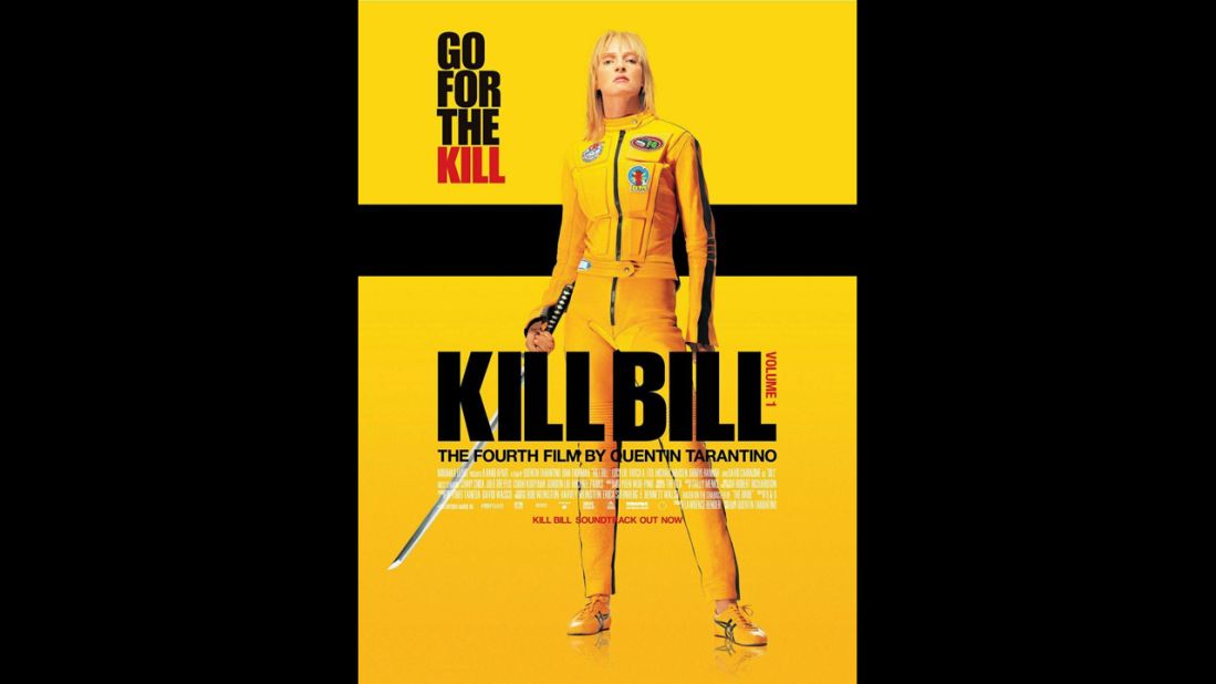 This time around, Tarantino let the girls have some fun. In 2003's "Kill Bill Volume 1," Uma Thurman wreaks havoc and dices enemies as the Bride.